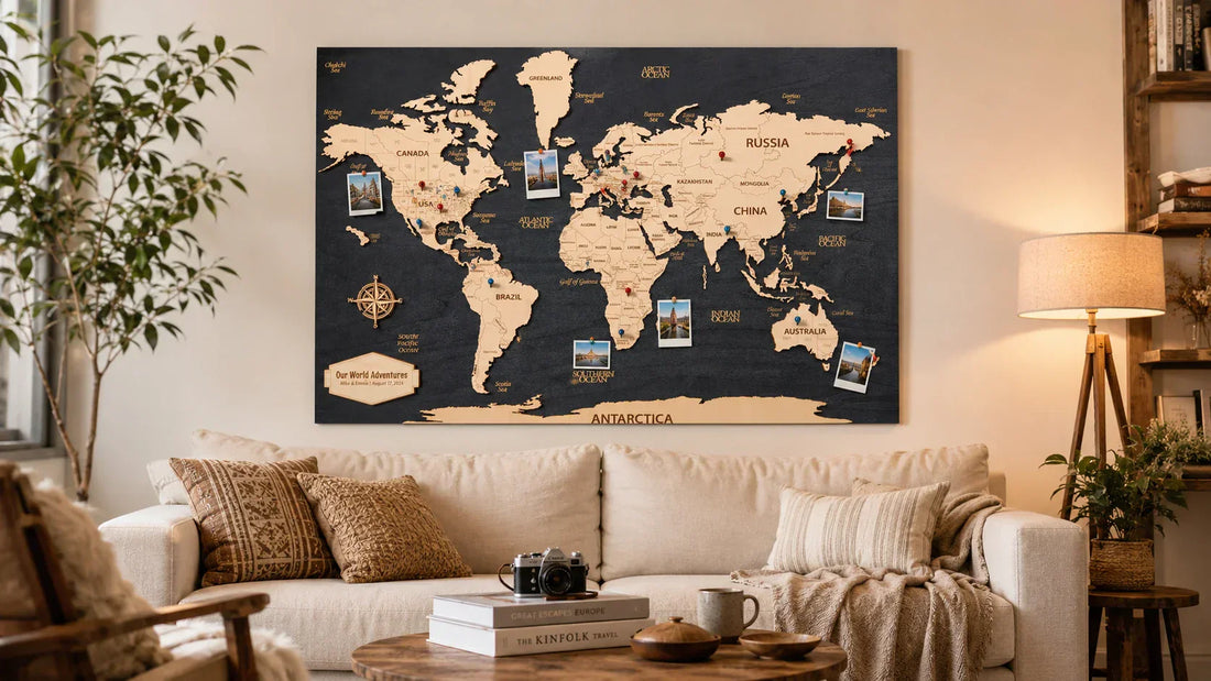 Best Gift for Travelers: Why 3D Wooden World Map is the Top Choice