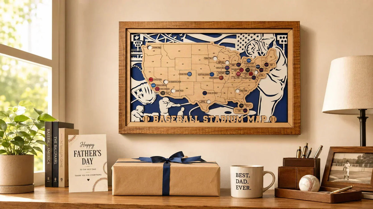 Meaningful Father’s Day Gifts That Tell Dad’s Story - Mappae Pilot