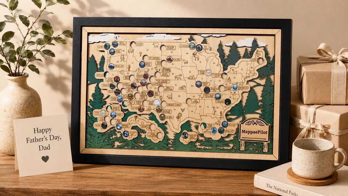 This Father’s Day, I Gave Dad a National Park Gift He Truly Loved - Mappae Pilot