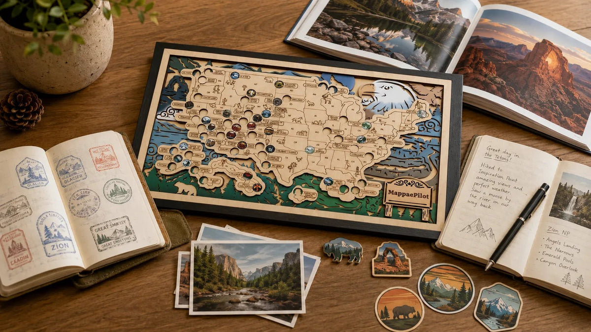 How to Track Your National Park Adventures: 8 Creative Ways to Record Your Journey - Mappae Pilot