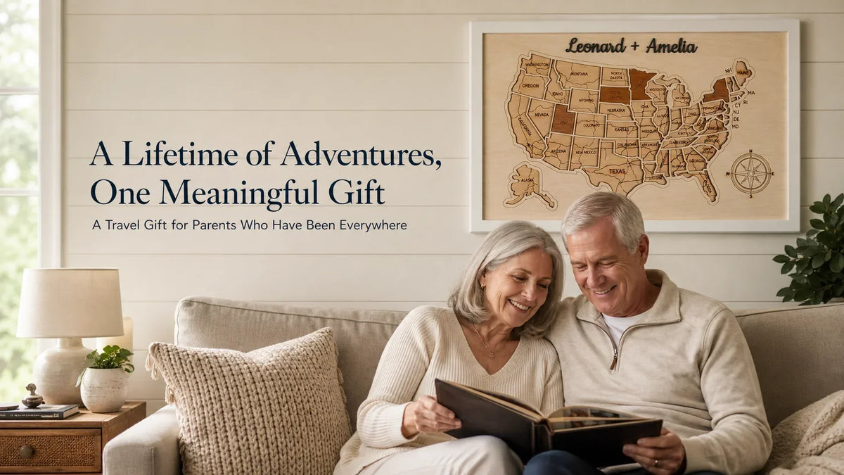 A Meaningful Travel Gift for Parents Who Have Been Everywhere