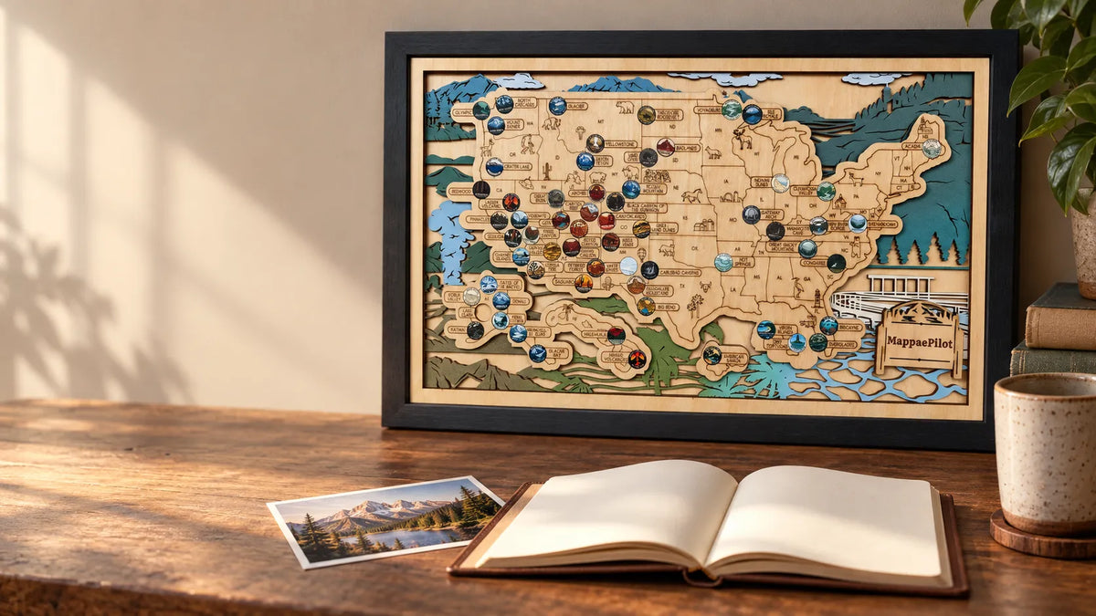National Parks Map vs. Passport Book: Which Travel Tracker Is Right for You?