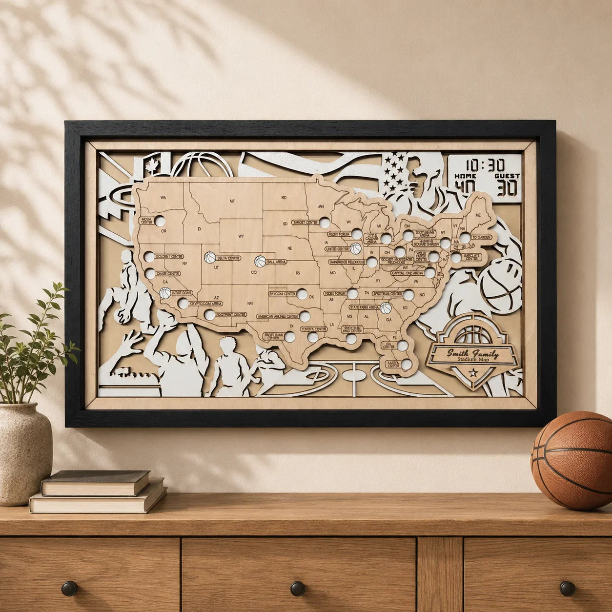 Basketball Arena Maps