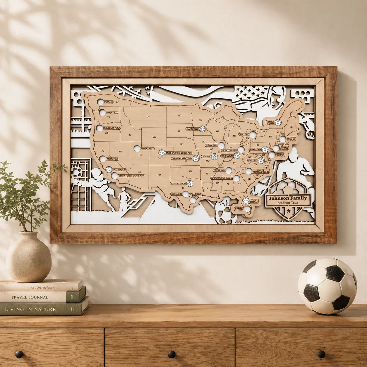 Soccer Stadium Maps