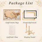 Classic 2D Golf Course Tracker Map