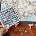 National Park Travel Map - 63 Parks Push Pin Map(Mountain)