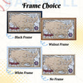 Baseball Stadium Map Tracker, Personalized Gifts