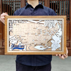 Baseball Stadium Map Tracker, Personalized Gifts