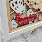 Baseball Stadium Map Tracker, Personalized Gifts