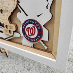 Baseball Stadium Map Tracker, Personalized Gifts