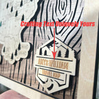 National Parks Travel Map, Gift for Hikers, National Parks Marker, USA Travel Map, Family Road Trip Tracker, Anniversary Gift, Handmade Gift