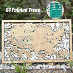 National Parks Travel Map, Gift for Hikers, National Parks Marker, USA Travel Map, Family Road Trip Tracker, Anniversary Gift, Handmade Gift
