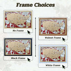 Custom Color MLB Stadium Map with Nameplate & Team Logo Pins - Mappae Pilot