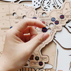 Personalized Wooden MLB Stadium Map with Colorful MLB Team Pins - Mappae Pilot