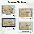 Personalized Wooden MLB Stadium Map with Colorful MLB Team Pins - Mappae Pilot