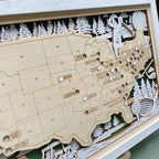 Premium 3D Golf Course Tracker Map