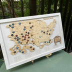 Personalized National Parks Map - Family Trip Gift & Adventure Decor