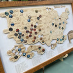 Personalized National Parks Map - Family Trip Gift & Adventure Decor