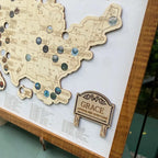 Personalized National Parks Map - Family Trip Gift & Adventure Decor