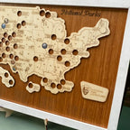 Custom National Park Map - Framed Wall Art & National Park Visitor Decor