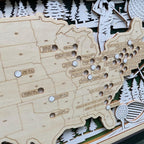 Premium 3D Golf Course Tracker Map