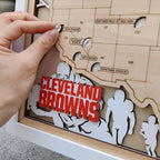 Football Stadium Map Tracker, Personalized Gifts