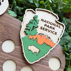 Personalized National Parks Tracker Board