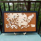 Custom National Park Map - Framed Wall Art & National Park Visitor Decor
