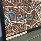 Wooden City Map - London