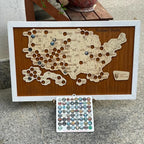 Custom National Park Map - Framed Wall Art & National Park Visitor Decor