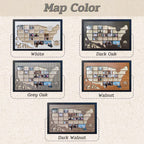 Personalized MLB Stadium Map Photo Frame(Laser Engraved Text)