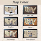 Personalized Baseball Stadium Map Photo Frame